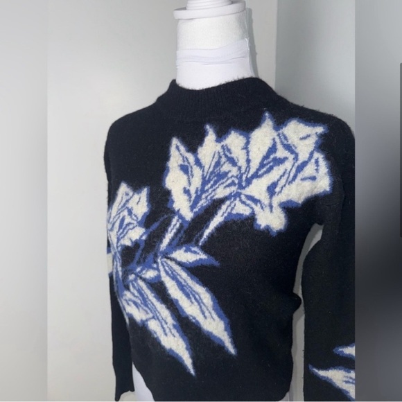 Veronica Beard Ayala Intarsia Pullover Sweater/Small - Picture 4 of 10